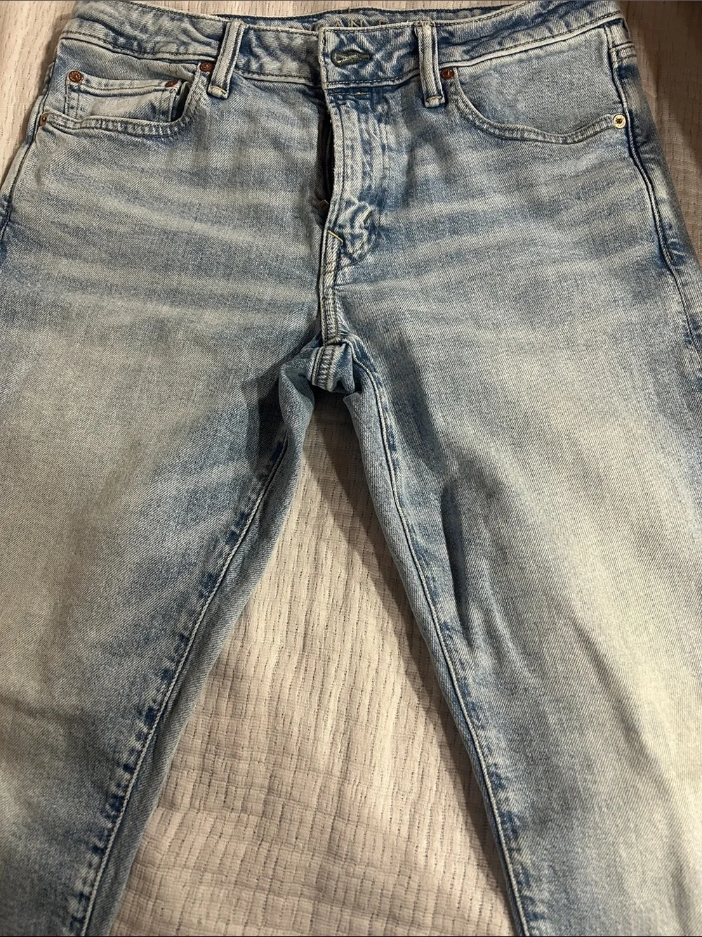 American Eagle Outfitters Light Blue original Straight Jeans